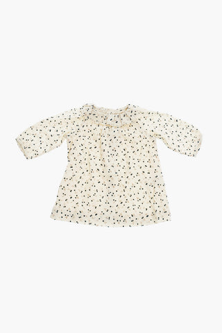 Vestito con Stampa Ciliegie con Volant