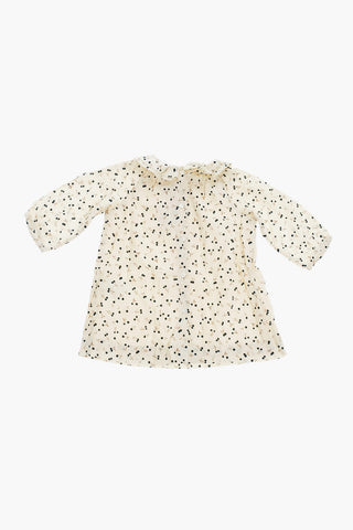 Vestito con Stampa Ciliegie con Volant