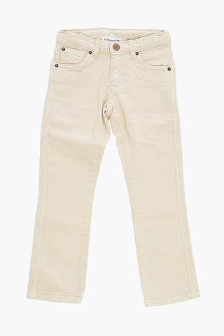 Jeans in Denim Stretch in Tinta Unita