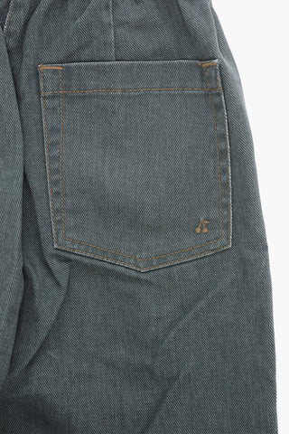 high-Waist Jeans with Belt Loops