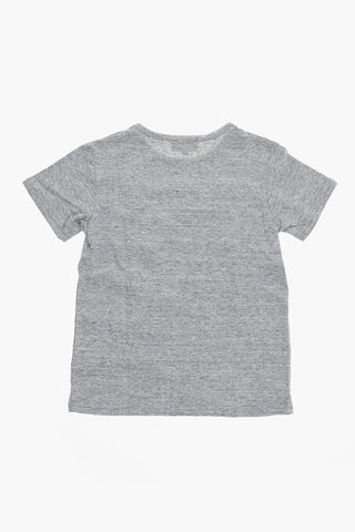 Crew-neck T-shirt with Faux Fur Monogram
