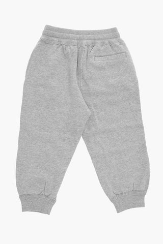 Joggers in Cotone a 3 Tasche con Ricamo Logo