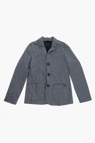 EMPORIO District Check Motif Side Vents 3-Button Suit