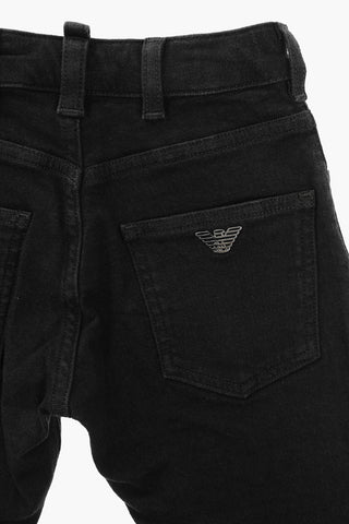 EMPORIO Dark Wash Jeans With Silver Details