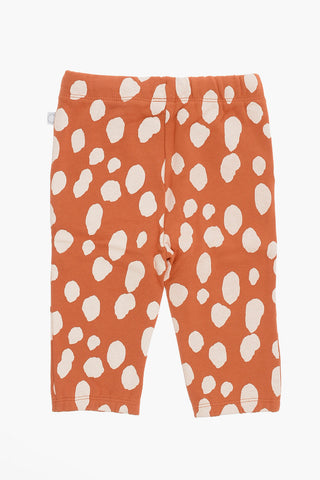 Joggers in Cotone Felpato a Fantasia