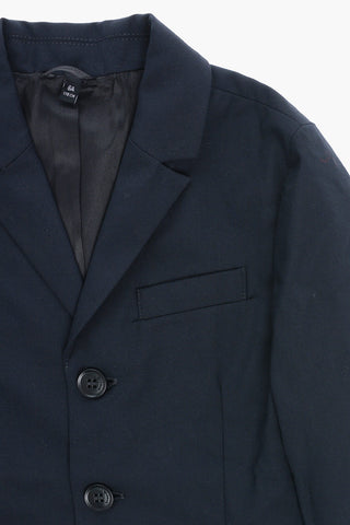 EMPORIO blazer a 3 Bottoni con Tasche a toppa