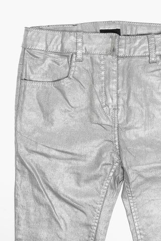 Silver Lurex Pants