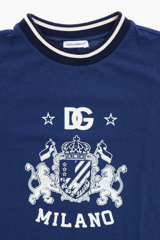Front Printed Crew-neck T-Shirt