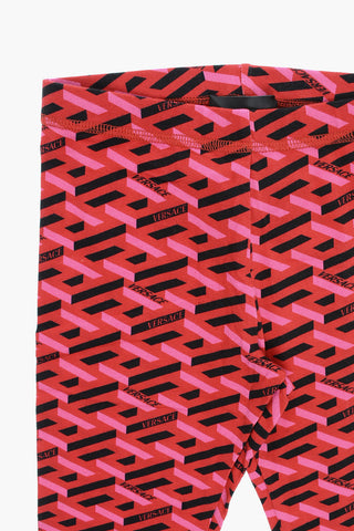 Geometrical Motif Leggings