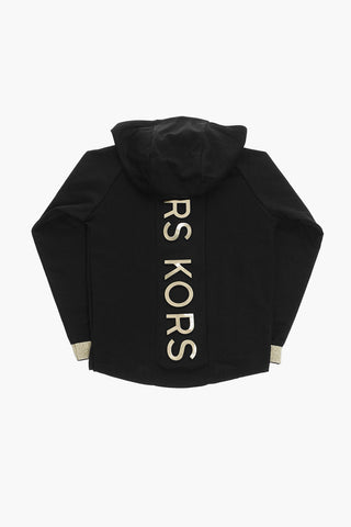 Golden Details Solid Color Sweatshirt