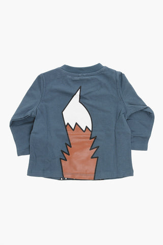 Maxi Printed Crew-Neck T-shirt