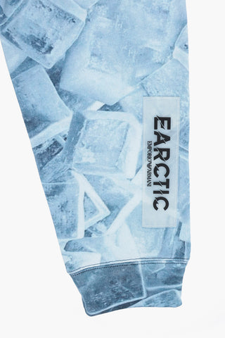 EMPORIO EARCTIC Printed Fleeced Cotton Joggers