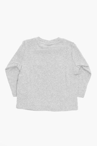 T-shirt Girocollo con Maxi Stampa