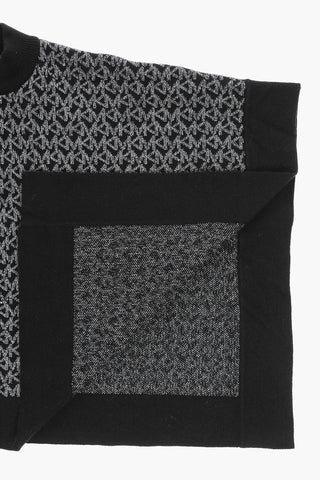 Half Zip Lurex Cape