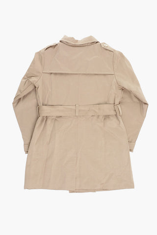 Raincoat Trench with Golden Buttons and Belt
