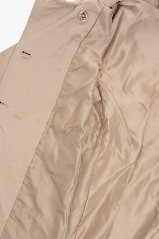 Raincoat Trench with Golden Buttons and Belt