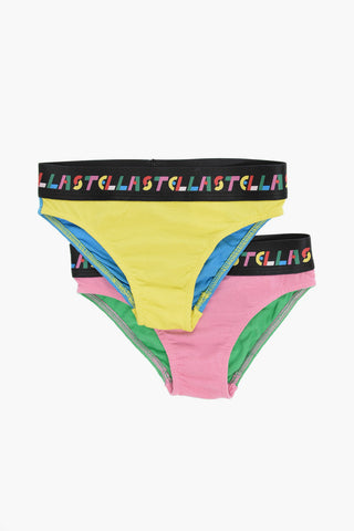 Color Block 2 Pairs Of Slip Set