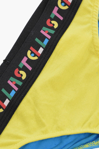 Color Block 2 Pairs Of Slip Set