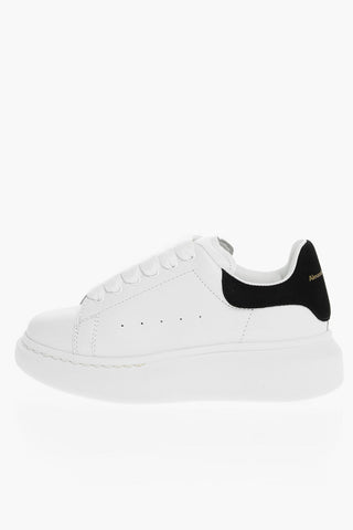 Leather MOLLY Low-Sneakers with Suede detail