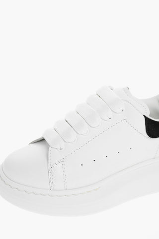 Leather MOLLY Low-Sneakers with Suede detail