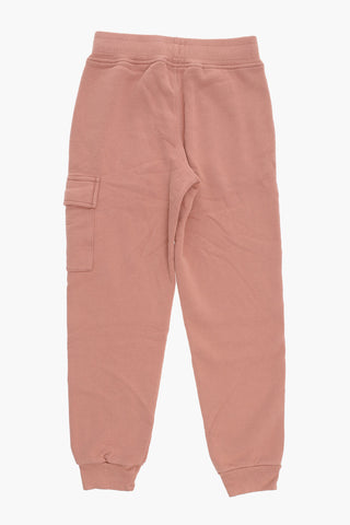 Fleeced Cotton Cargo Joggers