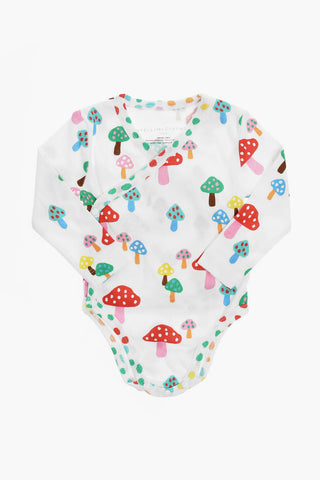 Set of 2 Long-Sleeved Printed Bodysuit