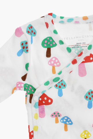 Set of 2 Long-Sleeved Printed Bodysuit