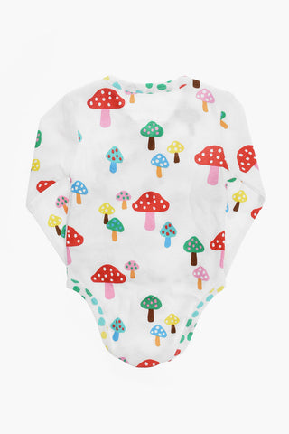 Set of 2 Long-Sleeved Printed Bodysuit