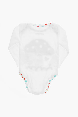 Set of 2 Long-Sleeved Printed Bodysuit