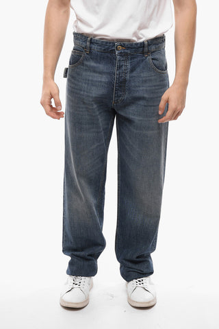 Mid Wash Cotton Regular Fit Denims 20cm