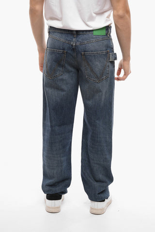 Mid Wash Cotton Regular Fit Denims 20cm