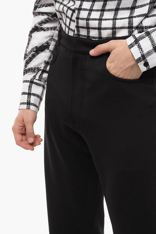 5 Pockets Stretch Jersey Slim Fit Pants