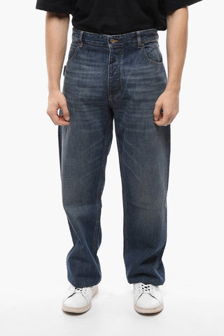Mid Wash Cotton Regular Fit Denims 20cm