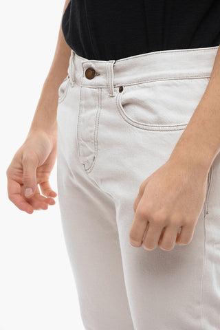 Contrasting Stitching Slim Fit Jeans 16,5cm