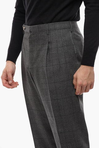 Distrcit Check Preppy Fit Virgin Wool Pants
