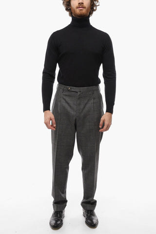 Distrcit Check Preppy Fit Virgin Wool Pants