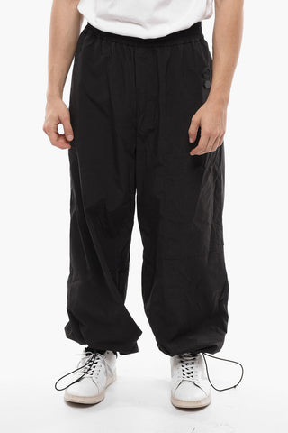 SEASONAL Nylon PATCH PEACH Baggy Sweatpants