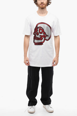 SS CRYSTAL T-shirt Round Neck with Crystal Skull