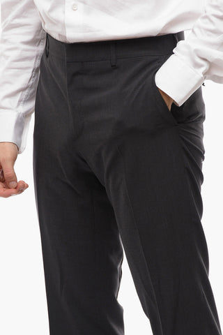 Notch Lapel Virgin Wool Slim Fit Suit