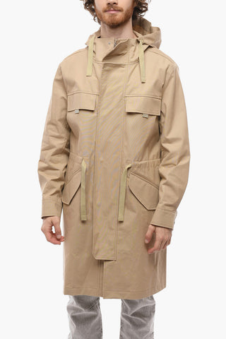 Coated Cotton YAEL Hooded Parka