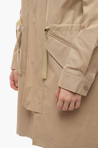 Coated Cotton YAEL Hooded Parka
