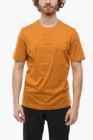 STYLE & FREEDOM ID Cotton JERS T-shirt with Embossed Logo