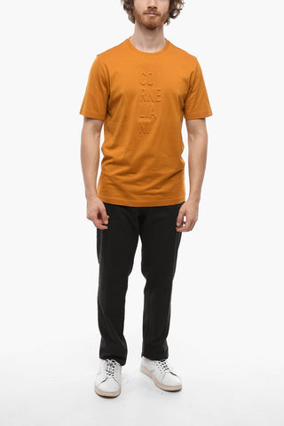 STYLE & FREEDOM ID Cotton JERS T-shirt with Embossed Logo