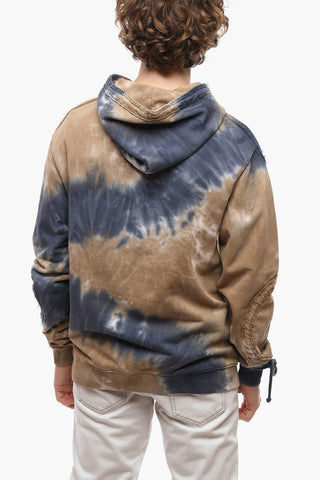 Two-Tone Acid Wash Effect Hoodie
