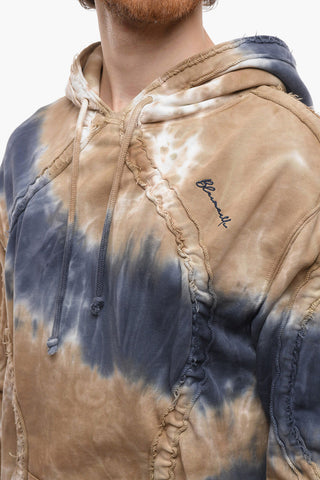 Two-Tone Acid Wash Effect Hoodie