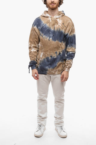 Two-Tone Acid Wash Effect Hoodie