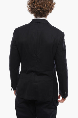 3 Pockets Tech Woll Single-breasted Blazer