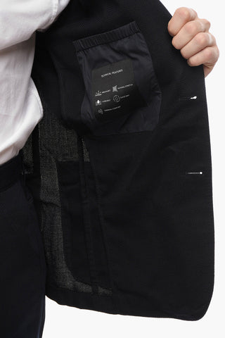 3 Pockets Tech Woll Single-breasted Blazer