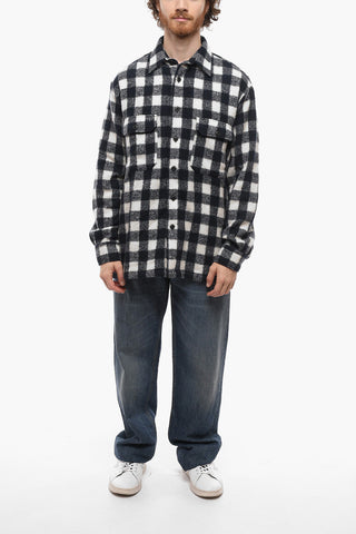 Camicia in Misto Lana WESTER SACA con Tasche Utility