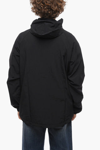 Front Zipped COLOURFUL CROSS Nylon Windbreaker